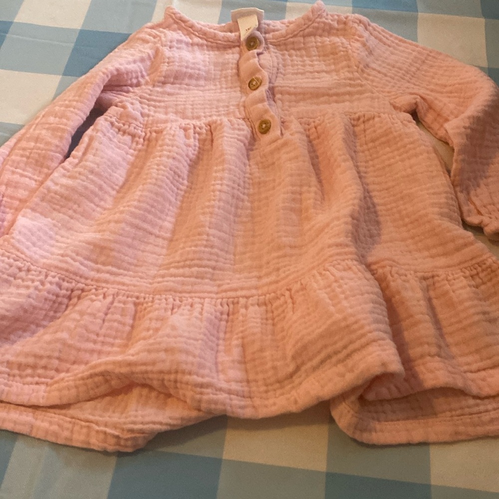 Cat & Jack Baby Girls' Long Sleeve Dress